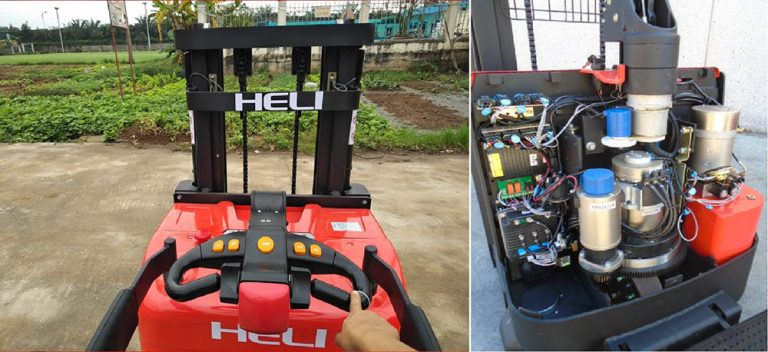 Cấu tạo xe nâng tay điện