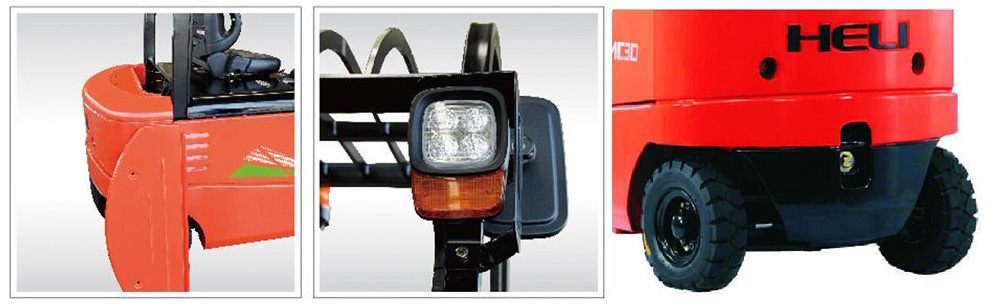 Đèn pha xe nâng điện 3 tấn