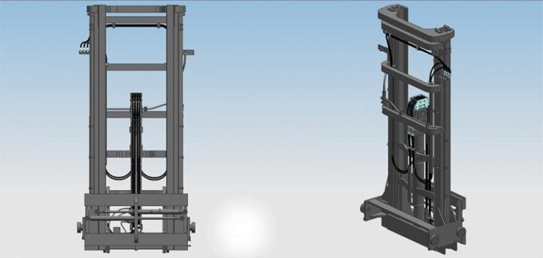 Khung nâng 3 tầng - Ký hiệu ZSM