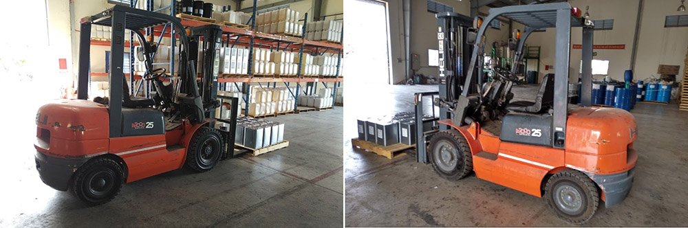 xe nâng 2.5 tấn Bình Dương