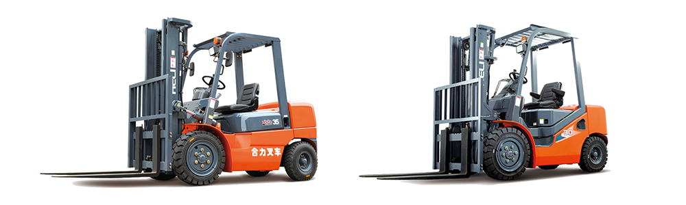 xe nâng chạy dầu Heli tại Bình Dương