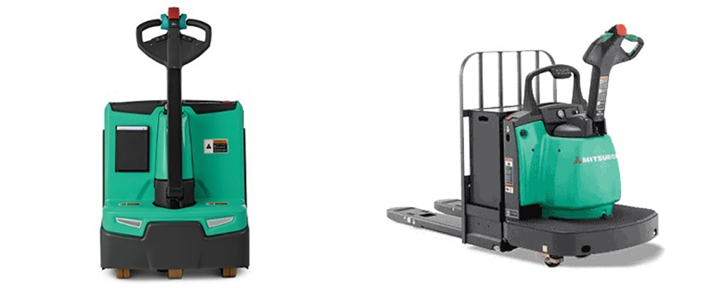 xe nâng điện mini pallet truck mitsubishi