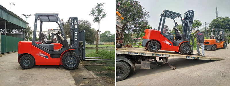 Xe nâng hàng 3 tấn động cơ Nhật