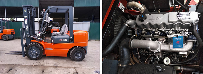 Xe nâng hàng 3 tấn Trung Quốc