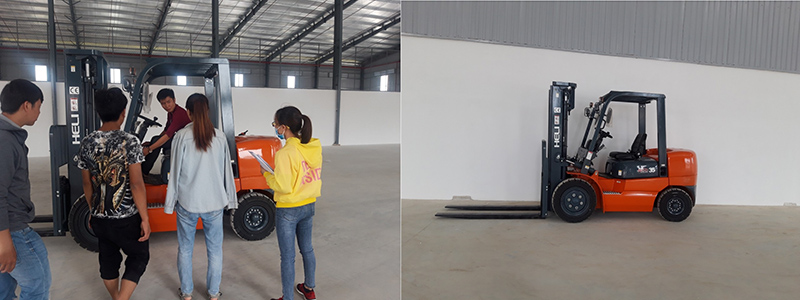 xe nâng Heli Bình Phước