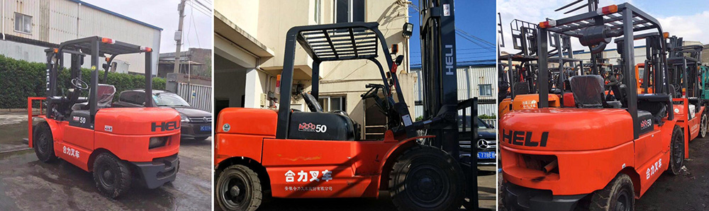 Xe nâng Heli H2000 series 5 tấn