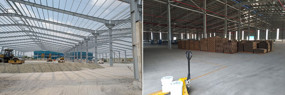 xe nâng HELI tại khu công nghiệp Tân Bình