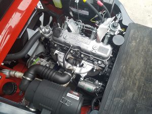 Xe nâng lắp động cơ Isuzu