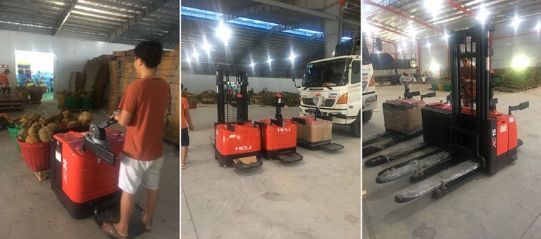 Xe nâng ở Tiền Giang